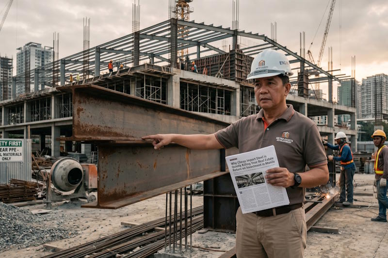 Why Cheap Import Steel is Quietly Killing Your Real Estate Return on Investment in Manila